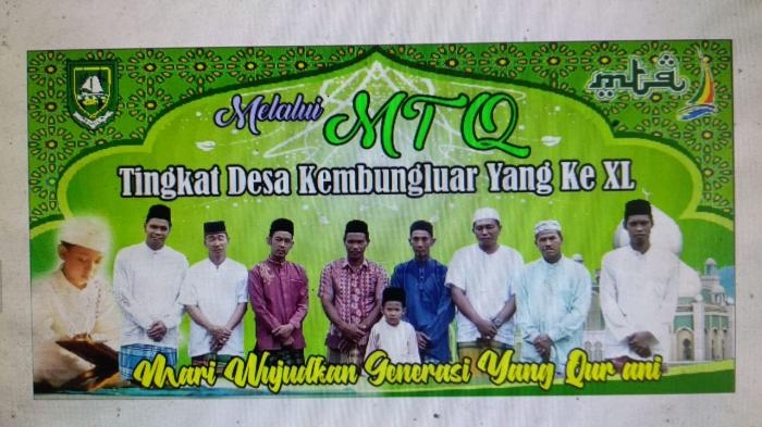 Pawai Taaruf Awali MTQ Ke 42 Desa Kembung Luar Kecamatan Bantan