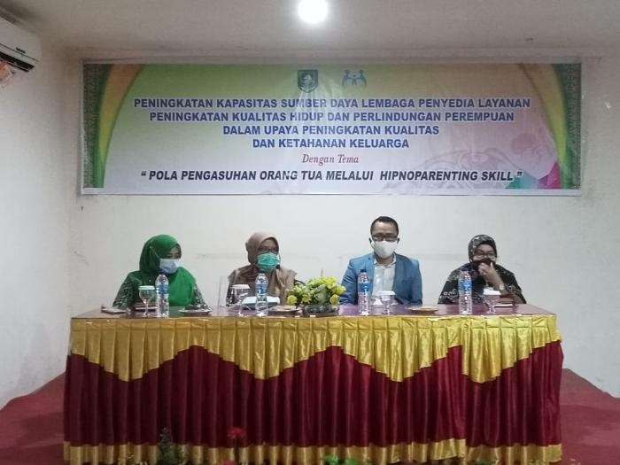 DP3A Taja Kegiatan Pola Pengasuhan Orang Tua Melalui Hipnoparenting Skill