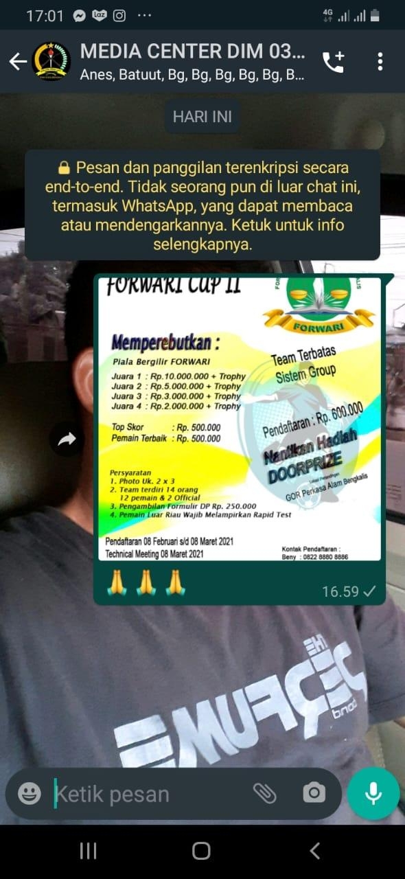 Turnamen Futsal Forwari Cup II Resmi Di Buka