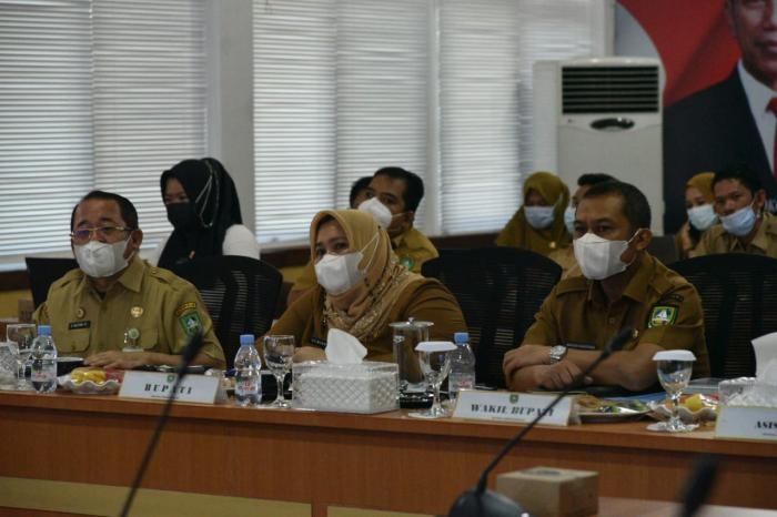 Pertajam Program Kerja Di Tahun 2022, Bupati Bengkalis Kasmarni Ekpose Kepala OPD