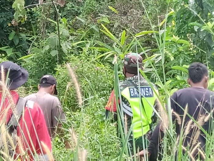 Cegah Kebakaran, Babinsa Kampung Minas Barat Gelar Patroli Karlahut