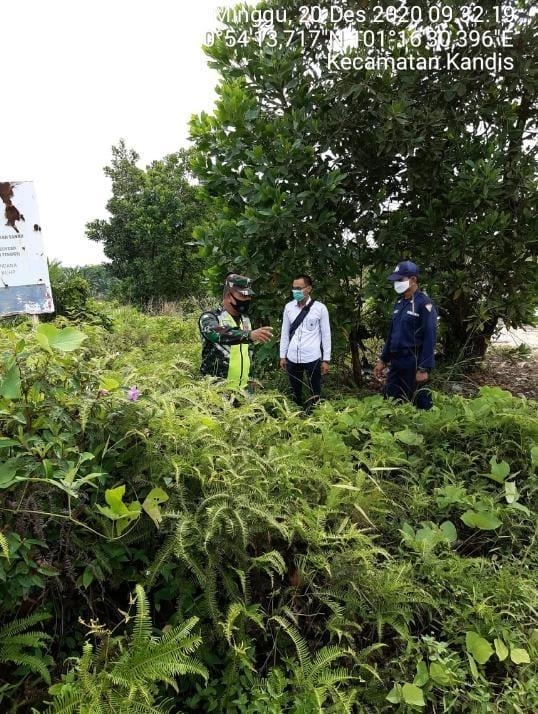 Anggota Danramil 11/Pwk Kandis Kembali Gelar Patroli Karlahut