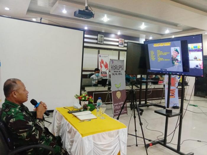 Wujudkan Revolusi Mental di Kalangan Mahasiswa, Koramil 01 Bengkalis Gelar Acara LDKK di Kampus Polb