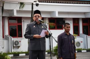 Pimpin Apel Hari Bela Negara Ke 71, Bustami HY Sampaikan Amanat Presiden