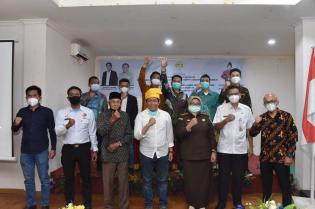 Datuk Sri Niaga Buka Diklatcab dan Muscab III HIPMI Bengkalis Di Hotel Marina