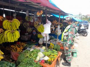 Cegah Penularan Covid 19, Koptu Abdullah Giat Lakukan Prokes