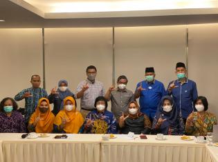 Bupati Bengkalis Sampaikan Usulan APBN Kepada Menteri LHK