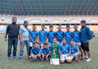 SSB Budak Pulau Bengkalis Sabet Runner-Up di ASSBRI Cup Se-Riau 2023
