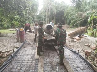 Gang Kadiran Dibangun TNI Dan Masyarakat
