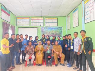 Mahasiswa KKN STAIN Bengkalis Desa Bantan Sari Taja Sosialisasi Kearifan Lokal
