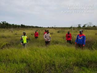 Personil Koramil 11 Kandis Gelar Patroli Karlahut