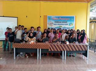 Melalui Forum Anak, Pemdes Kembung Baru Pendidikan dan Kesehatan Jadi Prioritas Utama 