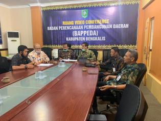 Bapeda Bengkalis Bahas Evaluasi RTRW dan RTD Kabupaten/Kota Untuk Mendukung 0SS 