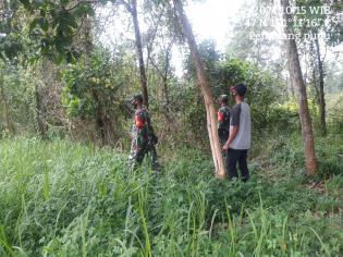 Cegah Kebakaran, Babinsa Koramil 04 Mandau Gelar Patroli Karlahut
