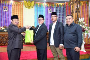 DPRD Bengkalis Laksanakan Paripurna Penyampain Ranperda RAPBD Tahun 2020