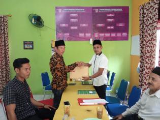 Panitia Pilkades Desa Teluk Lecah Kec. Rupat Tahun 2019 Buka Pendaftaran Calon Kades