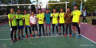 Penghujung Tahun 2018, 6 Tim Bola Volley Rebut Trophy AKN CUP di Babak Final