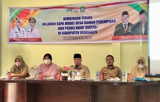 Dipercaya Sebagai Locus Desa Model, DPPPA Taja Bimbingan Teknis Untuk Para Relawan Desa