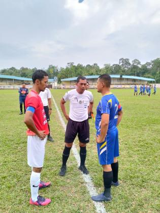 Satpol PP Ganyang BRI 3 : 0, Setda FC Gasak Kecamatan Bantan 4 : 0