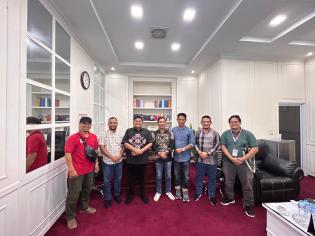 Perkuat Sinergitas, PWI Bengkalis Audiensi Dengan Ketua DPRD Bengkalis 