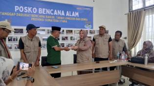 PGRI Kabupaten Bengkalis Salurkan Bantuan Untuk Korban Bencana di Sumatera Utara 
