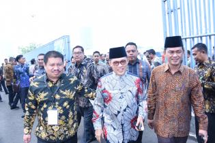 Bupati Bengkalis Dan Ketua DPRD Mengikuti Raker Bersama Presiden Jokowi
