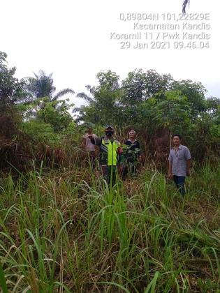 Personil Koramil 11 Kandis Kembali Gelar Patroli Karlahut