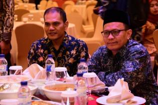 Ketua DPRD Bengkalis Khairul Umam Hadiri Pisah Sambut Kapolres dan Kajari Bengkalis