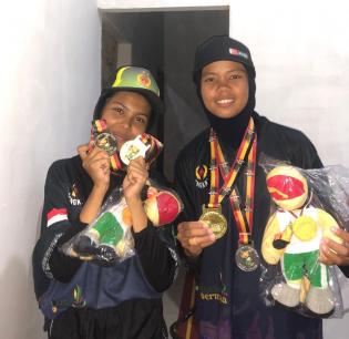 Asmira Mahasiswa STIE Syariah Bengkalis Raih Medali Emas dan Perak di Kejuaraan Lomba Dayung 