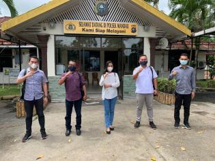 Kuasa Hukum Kitamart Datangi Polsek Mandau, Dugaan Pidana Seret Abi Bahrun, Khairul Umam dan Gaffar