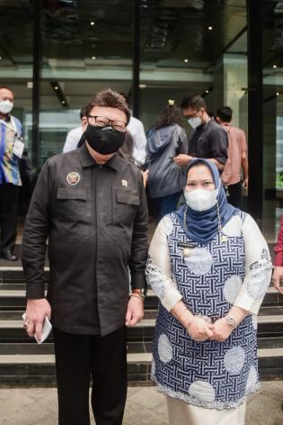 Bupati Bengkalis Kasmarni Komitmen, Siap Jalankan Arahan Presiden