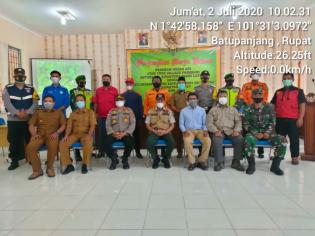 Cegah Karlahhut, Komandan Koramil 05 Rupat Kapten Inf. Sagino Kembali Gelar Komsos