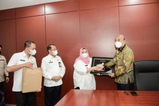 Bupati Bengkalis Kasmarni Paparkan Kebutuhan Dana Pembangunan Ke Bappenas