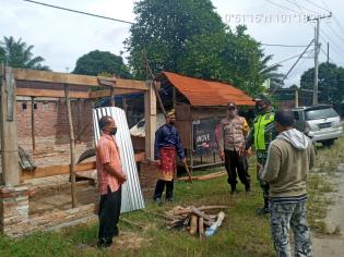 Babinsa Kelurahan Simpang Belutu Gelar Kegiatan Komsos