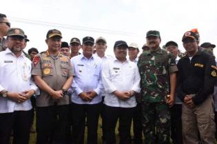 Bupati Bengkalis Sambut Kedatangan Panglima TNI dan Kapolri di Pulau Rupat
