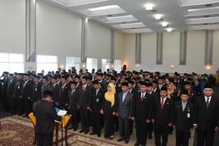 Bupati Bengkalis Lantik 17 Pejabat Tinggi Pratama Hasil Assesment
