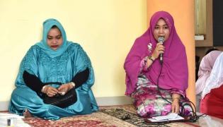 Ketua DWP Kab. Bengkalis Gelar Wirid Pengajian