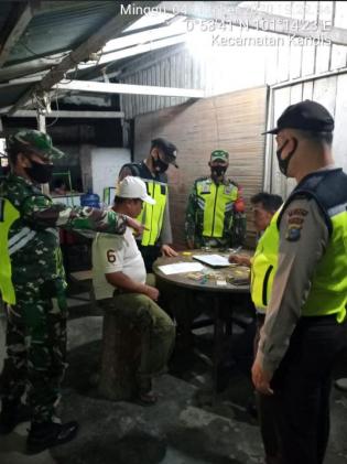 Operasi Bantuan Kemanusiaan Koramil 11/Pwk Kandis Kodim 0303/Bengkalis, Berjalan Tertib dan Aman