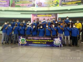 Bupati Bengkalis Kasmarni Secara Resmi Buka Acara Open Turnamen Forwari Cup II 