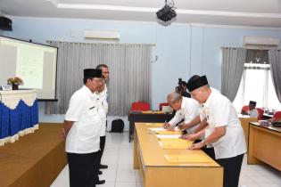 OPD Tandatangani Komitmen Pencapaian Level 3 SPIP