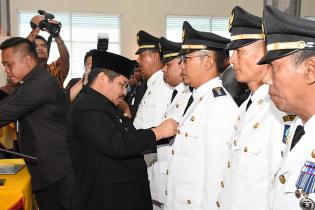 Bupati Bengkalis Lantik 9 Pejabat PPTP dan 5 Camat 