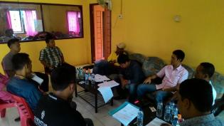 Fokus Pembinaan, DPMD melakukan Monitoring Desa di Kecamatan Siak Kecil