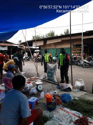 Personil TNI 11 Kandis Gelar Operasi Bantuan Kemanusiaan