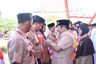 Bupati Amril : Pramuka Sebagai Wadah Pendidikan Karakter Kaum Muda  dan Calon Pemimpin Masa Depan