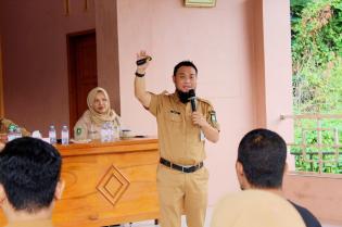 Pemdes Senderak, Gelar Sosialisasi Peraturan Perundang-undangan 