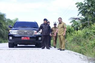 Bupati Amril Mukminin Tinjau 4 Proyek Strategis di Kecamatan Bengkalis dan Bantan