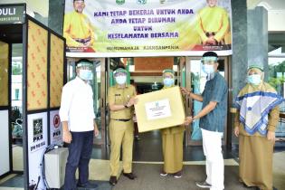 PKB Peduli, Bantu APD Untuk Tenaga Medis RSUD dan Puskesmas di Bengkalis